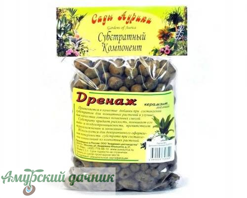 картинка СА Дренаж - Керамзит (мелкий) 0,3л /20 от магазина Амурский дачник+
