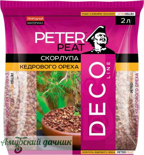 картинка РР Скорлупа Кедрового Ореха, линия Деко, 2л/10 от магазина Амурский дачник+