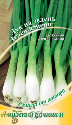 картинка ЦВП Лук батун Зеленое Перо 0,5г. "Г"/10 от магазина Амурский дачник+